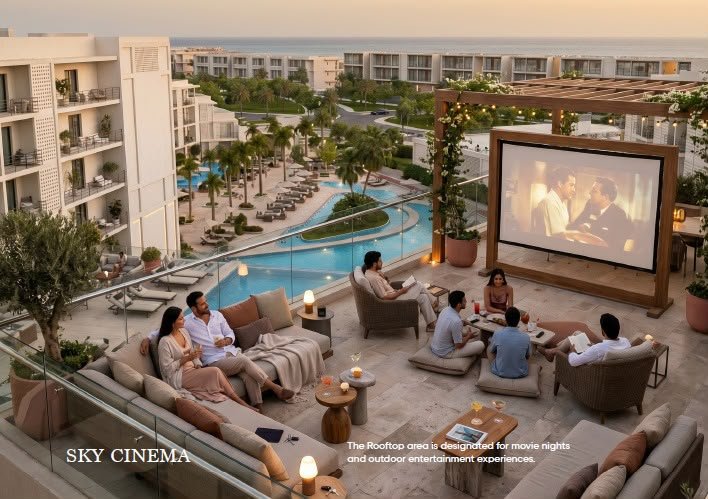 ALDAU Penta planned sky cinema concept
