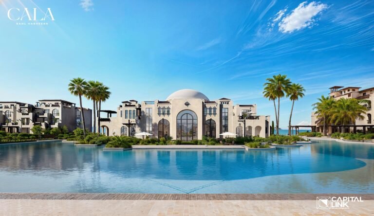 CALA Sahl Hasheesh – architectural visualization of the residential buildings and pools