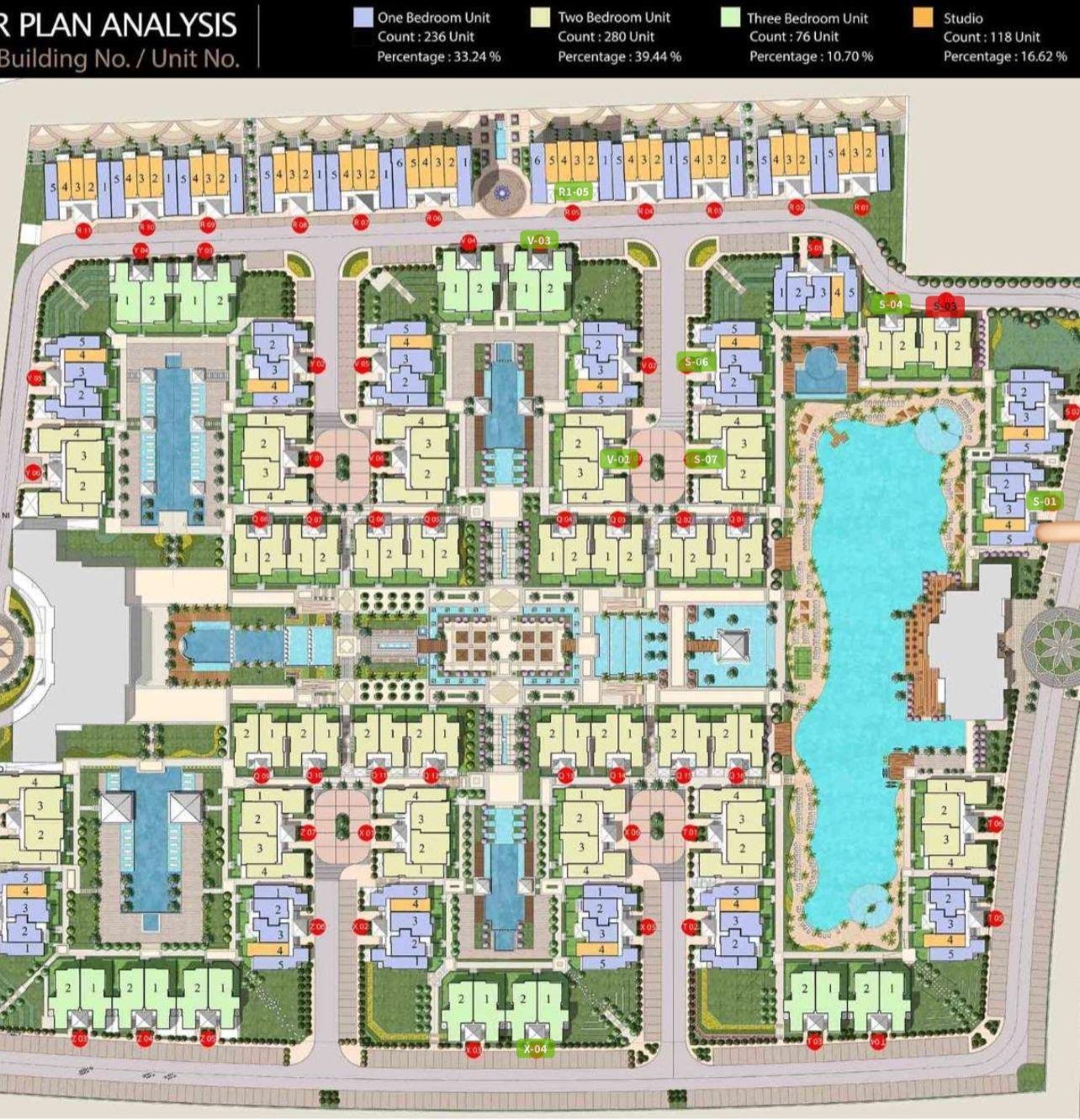 CALA-Lageplan mit der markierten Position von Q2–E2