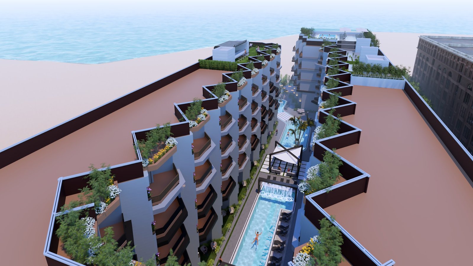 Ibiza Bay – Al Ahyaa, Hurghada – developer illustration
