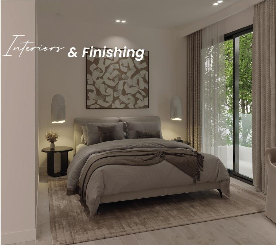 il Bayou sample bedroom – developer visualisation