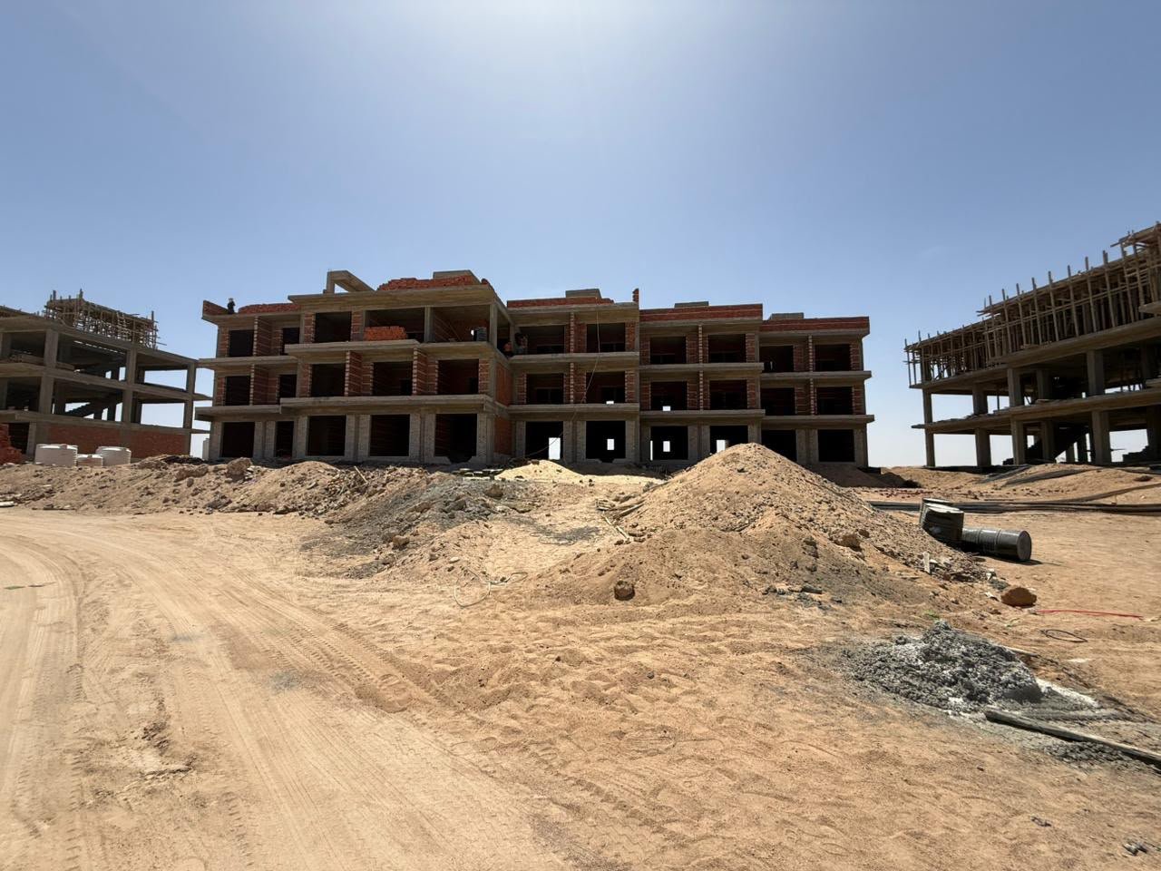 Soulferyo construction progress – courtyard
