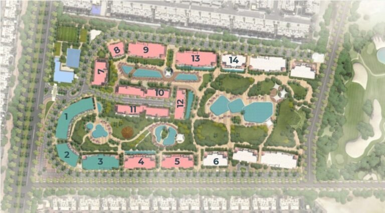 Al Saraya Resort masterplan illustration, Sahl Hasheesh
